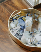 Peacock Mirror Tray