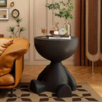 2-In-1 Modern Creative Bear-Shaped Storage Cabinet Bedside Table, Coffee Table-0