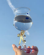 Ribbon Charm Goblet
