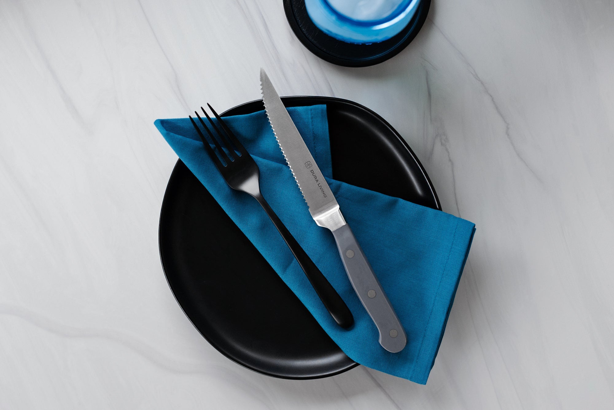 Superior Set of 4 Steak Knives - Gray-3