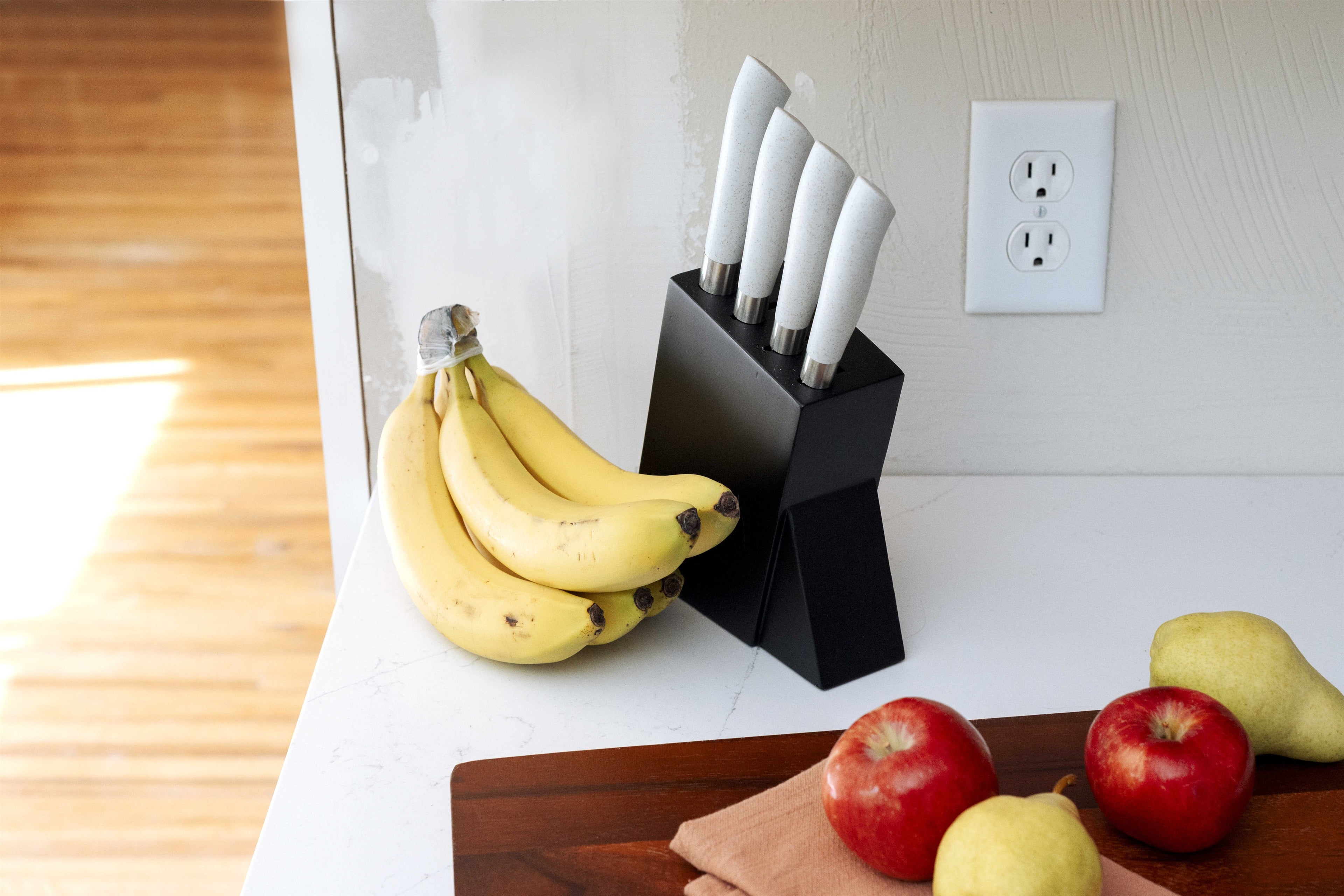 Eco-Cut 5-Piece Knife Block Set, Grey-3