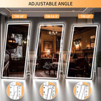 Illuminated Floor Length Mirror 71x32 Inch Dimmable