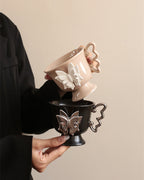 Double Butterfly Mug