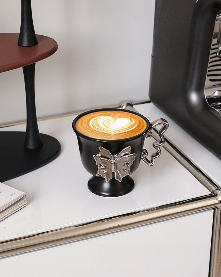 Double Butterfly Mug