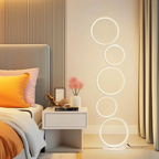 RGB Minimalist Circular Floor Lamp