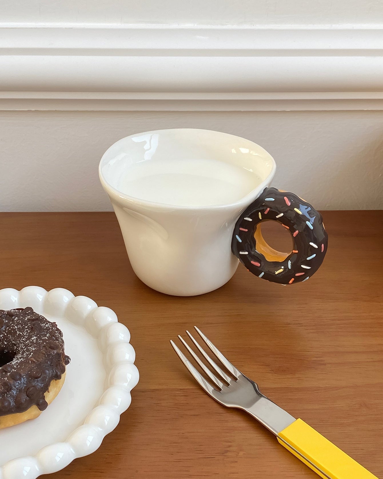 Donut Handle Mug