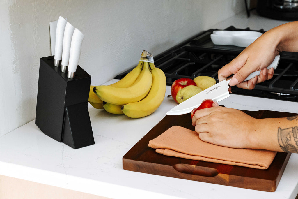 Eco-Cut 5-Piece Knife Block Set, Grey-2